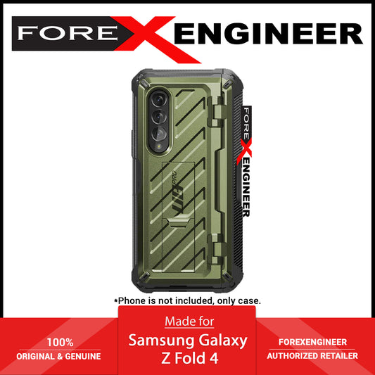 Supcase Unicorn Beetle Pro Rugged Case for Samsung Galaxy Z Fold 4 with Built-in Screen Protector - Dark Green