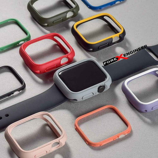 Rhinoshield RIM for Apple Watch Series 7 ( 41mm ) - Platinum Gray (Barcode: 4711203596837 )