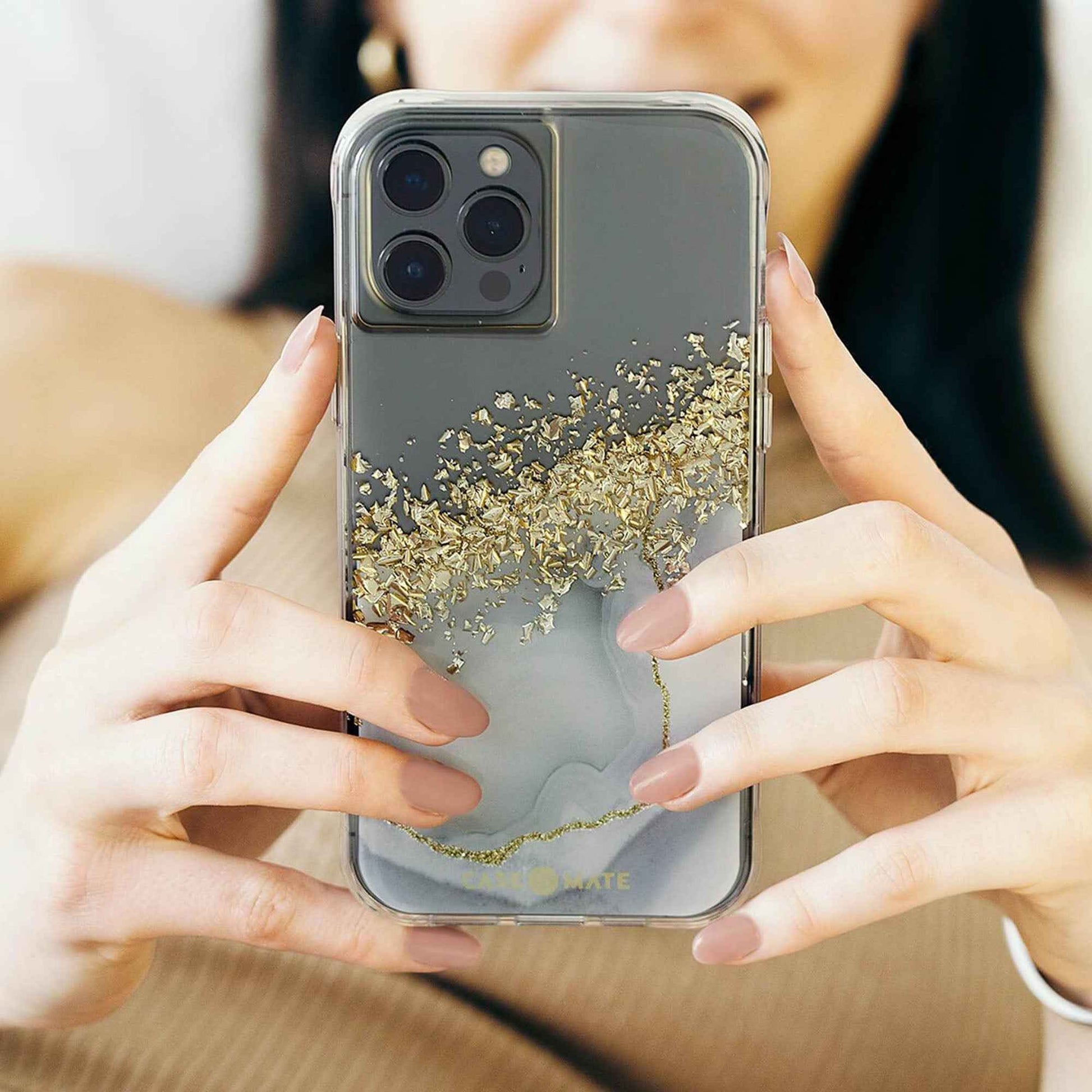 Case-Mate Karat Marble for iPhone 13 Pro Max 6.7" 5G with Antimicrobial  (Barcode: 840171706239 )