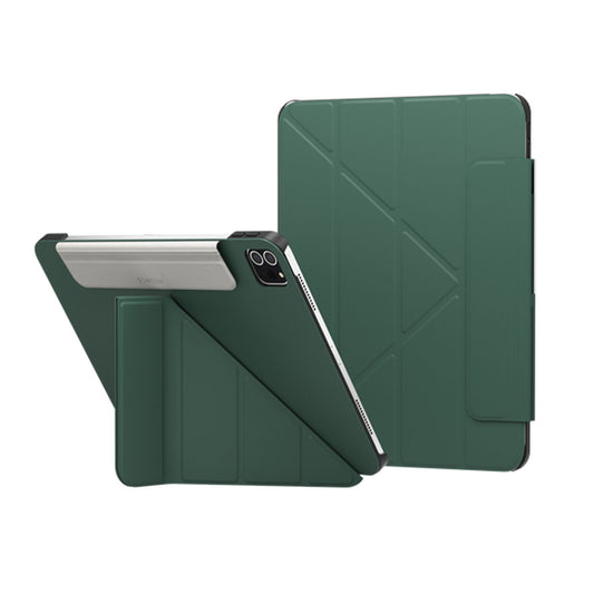 SwitchEasy Origami for iPad Pro 11" ( 2022 - 2018 ) - Air 10.9" ( 2022 - 2020 ) M1 Chip - Pine Green (Barcode: 4895241106125 ) - Forexengineer -Malaysia- 4895241106125