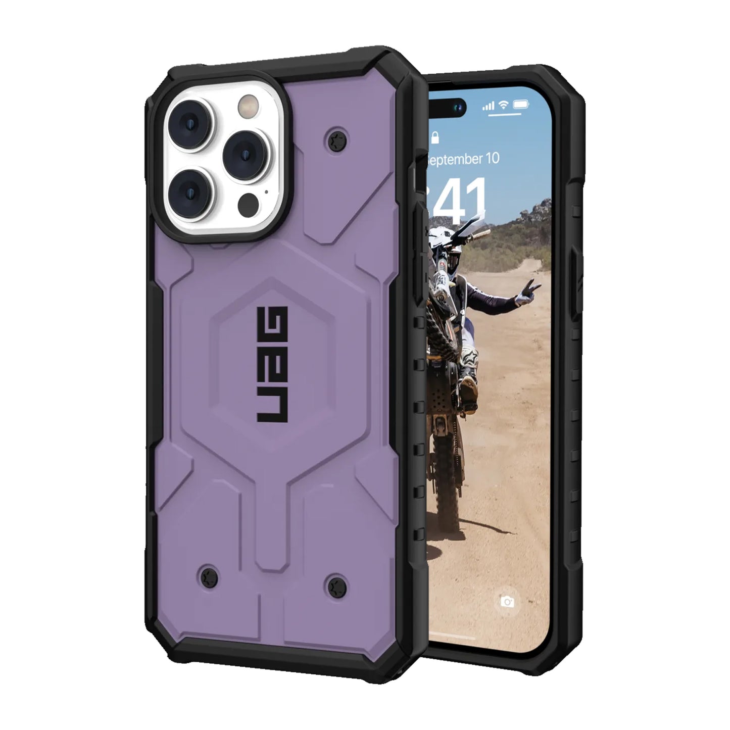 UAG Pathfinder Magsafe for iPhone 14 Pro Max - Lilac - Forexengineer -Malaysia- 840283905339