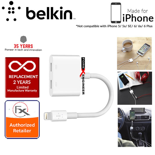 Belkin Lightning Audio + Charge RockStar™ - listen to Lightning Audio while charging your iPhone
