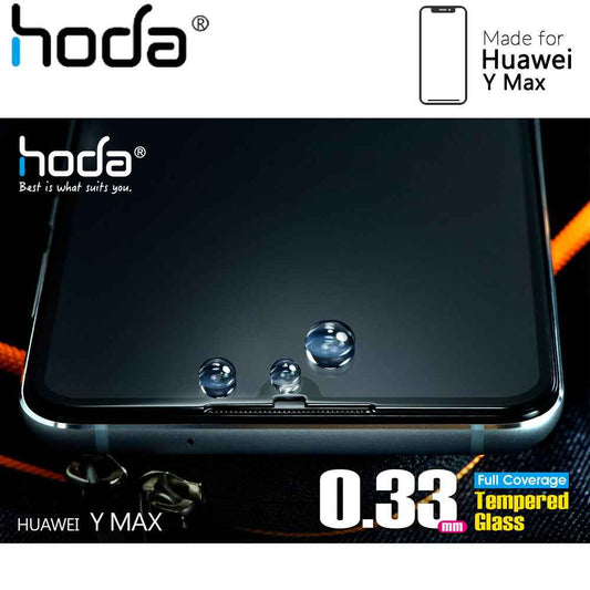 Hoda Tempered Glass Screen Protector for Huawei Y Max - 2.5D 0.33mm Full Coverage Screen Protector