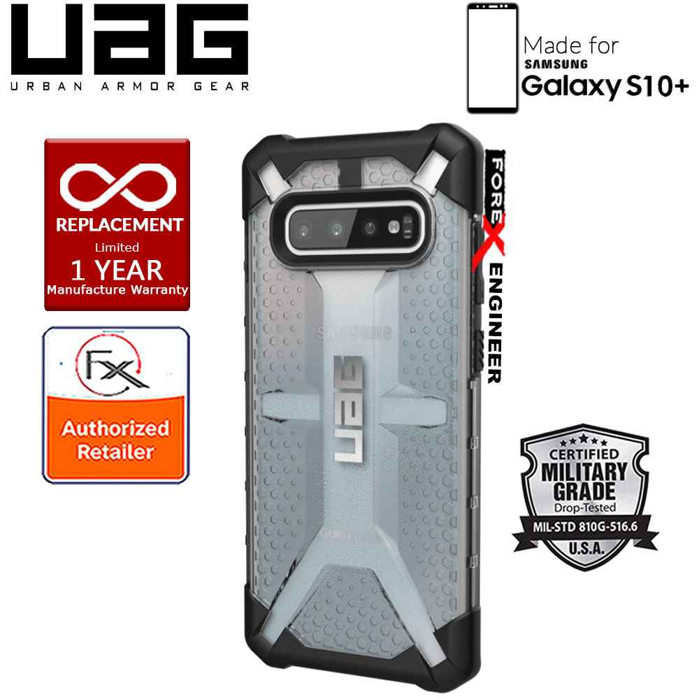 UAG Plasma for Samsung Galaxy S10+ - S10 Plus - Feather-Light Military Drop Tested - Ice