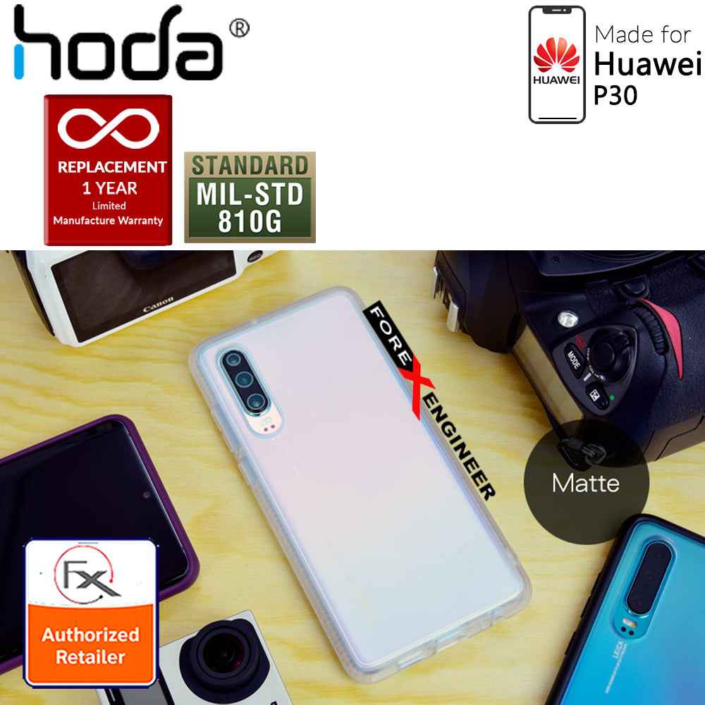 HODA ROUGH Military Case for Huawei P30 - Military Drop Protection - Matte