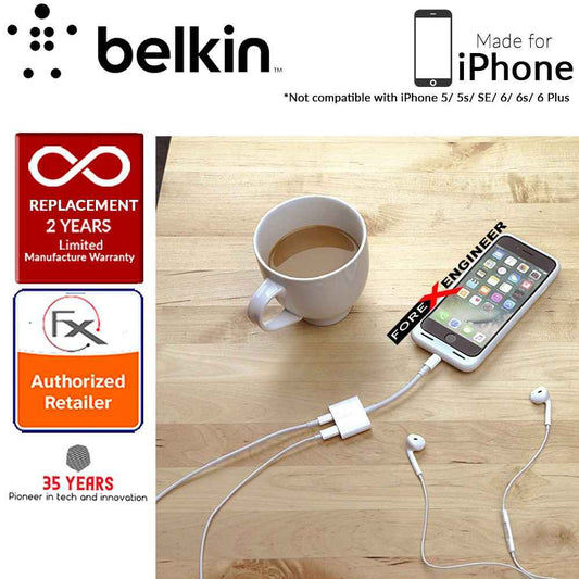 Belkin Lightning Audio + Charge RockStar™ - listen to Lightning Audio while charging your iPhone