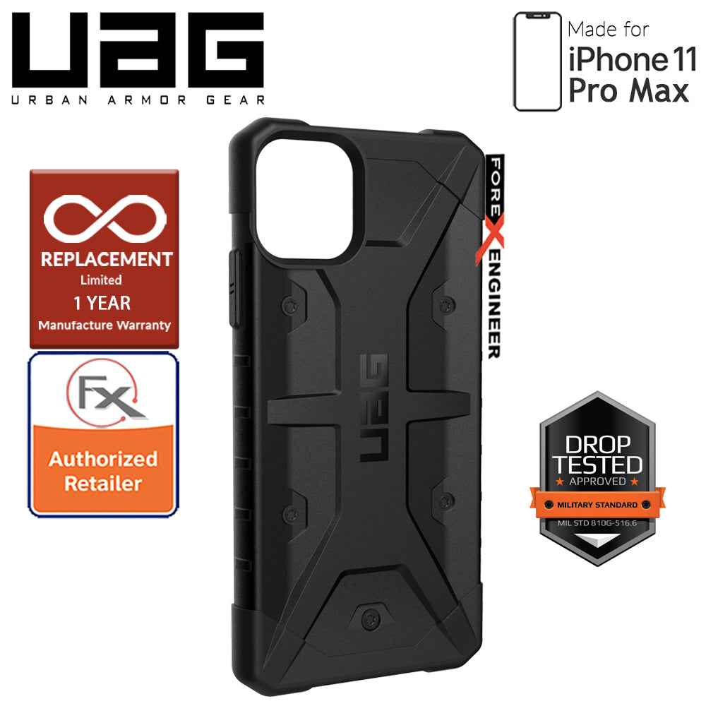 UAG Pathfinder for iPhone 11 Pro Max - Feather Light Rugged & Military Drop Tested - Black