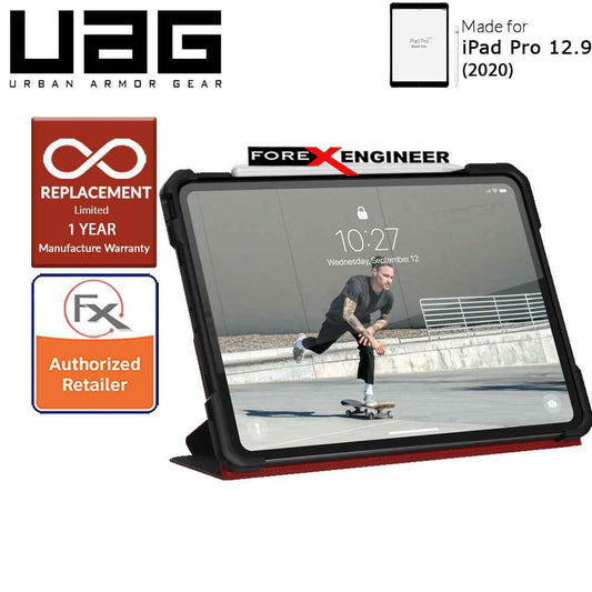 UAG Metropolis for iPad Pro 12.9 4th Gen 2020 - Magma Color ( Barcode: 812451034752 )