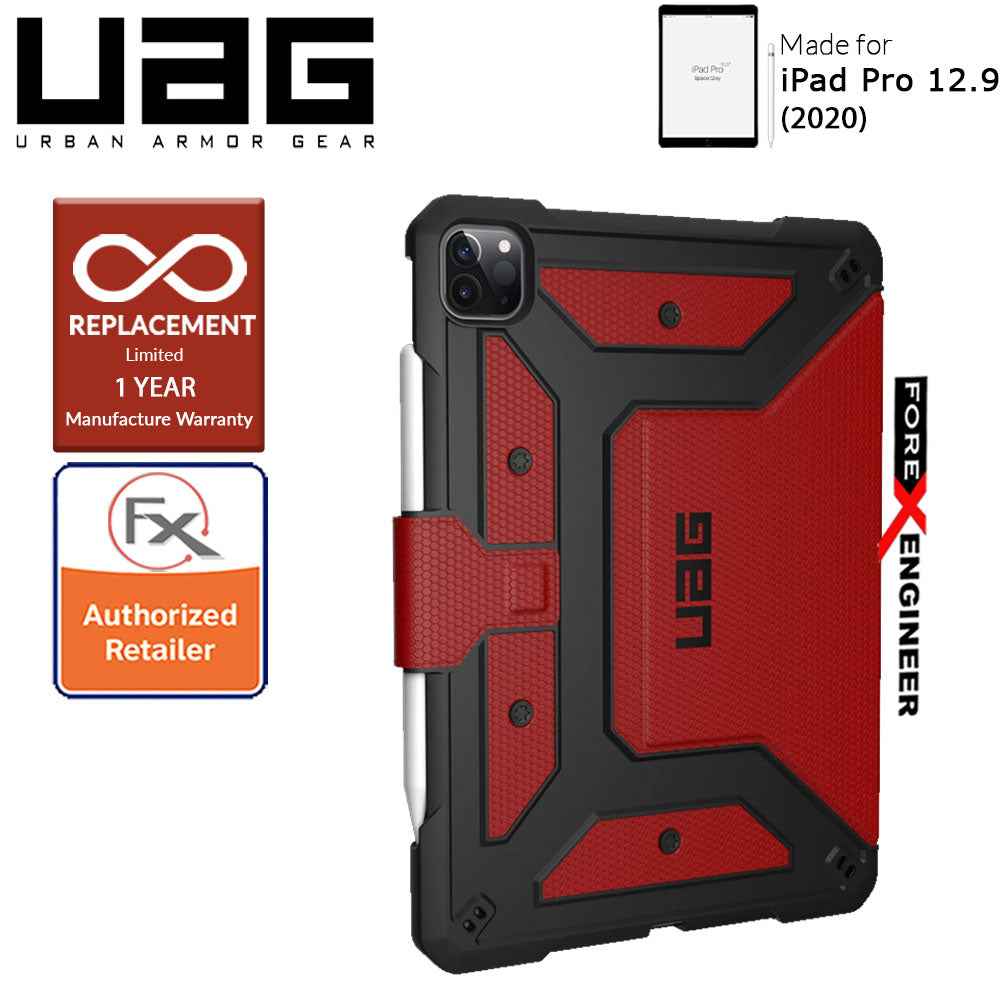 UAG Metropolis for iPad Pro 12.9 4th Gen 2020 - Magma Color ( Barcode: 812451034752 )