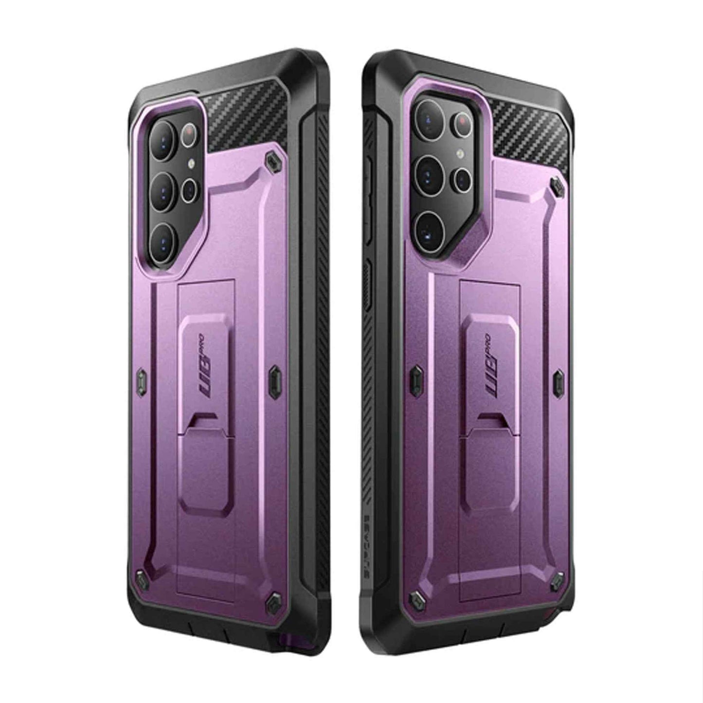Supcase Unicorn Beetle Pro Rugged Case for Samsung Galaxy S22 Ultra - Metallic Purple