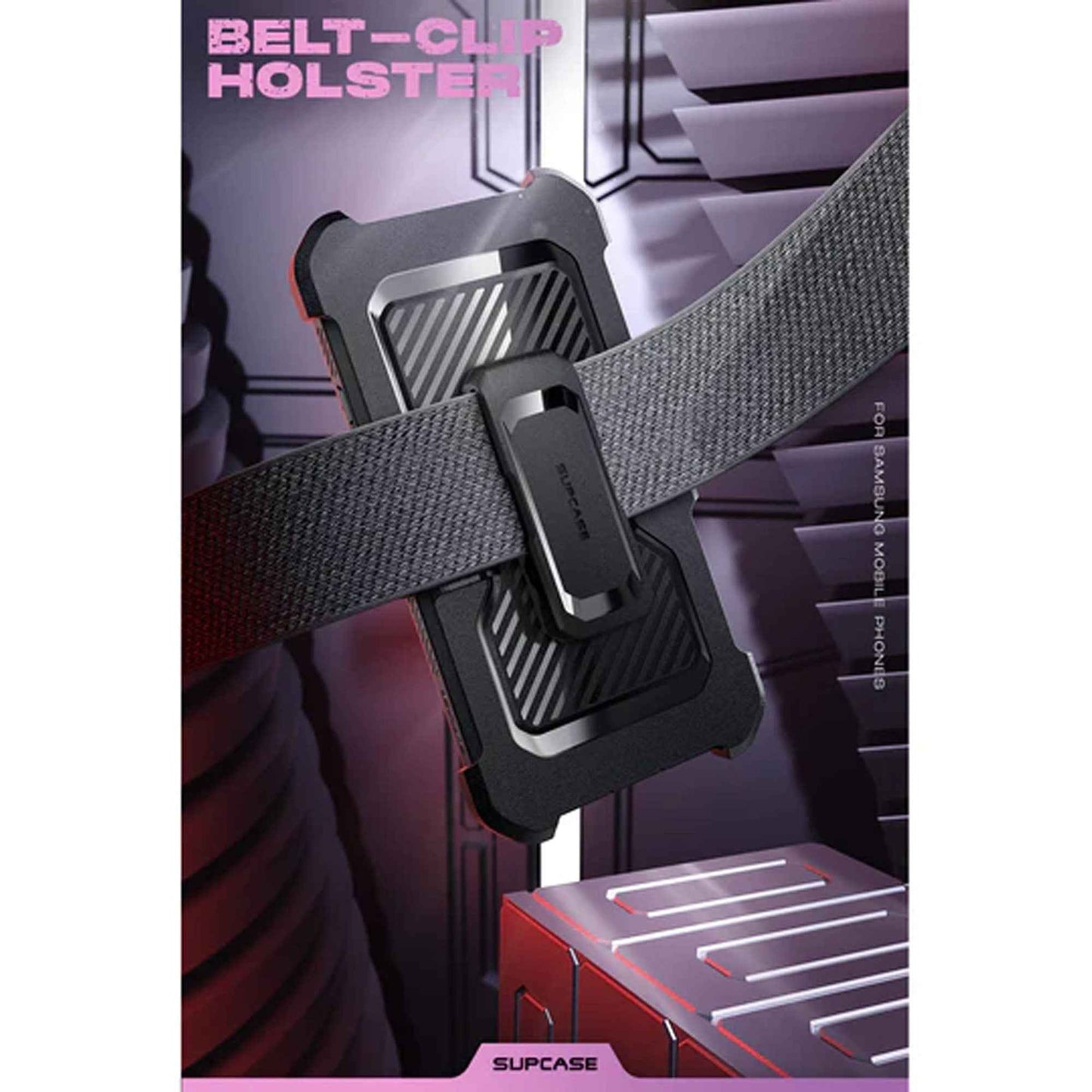 Supcase Unicorn Beetle Pro Rugged Case for Samsung Galaxy S22 Ultra - Metallic Purple