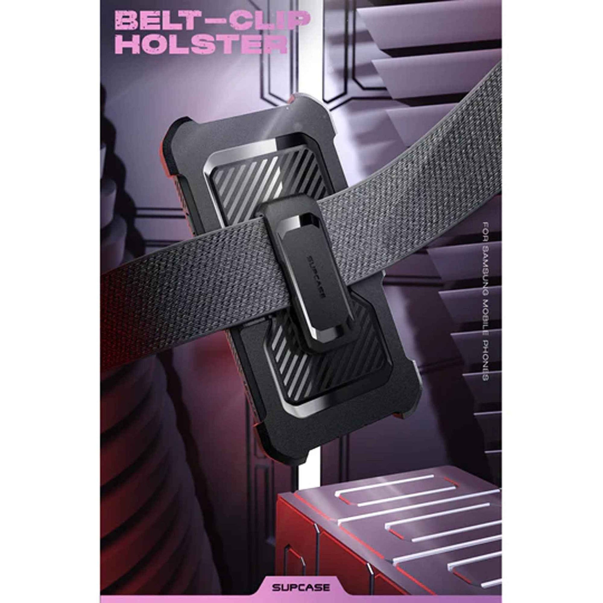 Supcase Unicorn Beetle Pro Rugged Case for Samsung Galaxy S22 Ultra - Metallic Purple