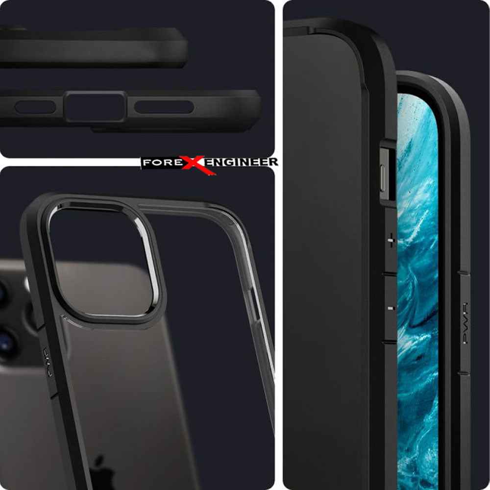 Spigen Crystal Hybrid for iPhone 12 Mini 5.4" - Matte Black