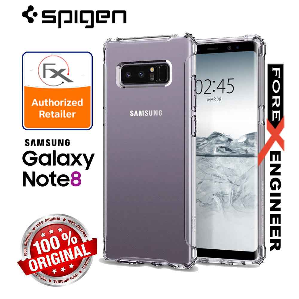 Spigen Rugged Crystal for Samsung Galaxy Note 8 - Crystal Clear - Forexengineer-malaysia