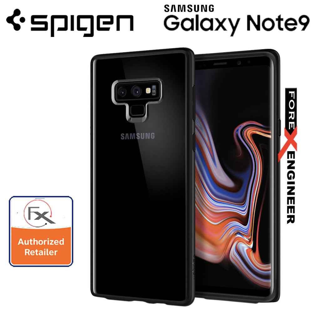 Spigen Ultra Hybrid for Samsung Galaxy Note 9 - Air Cushion Technology and Hybrid Drop Protection - Matte Black - Forexengineer-malaysia