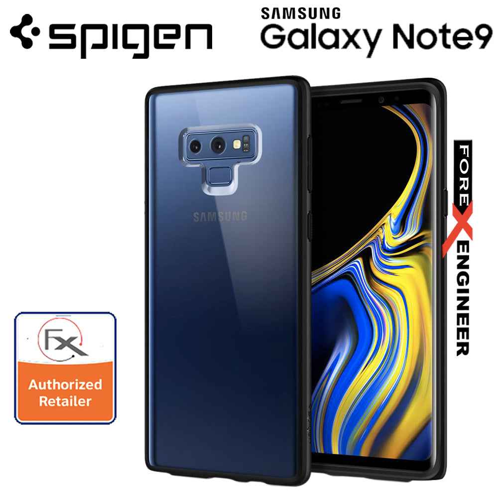 Spigen Ultra Hybrid for Samsung Galaxy Note 9 - Air Cushion Technology and Hybrid Drop Protection - Matte Black - Forexengineer-malaysia