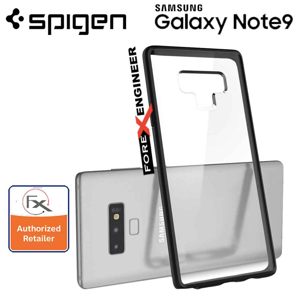 Spigen Ultra Hybrid for Samsung Galaxy Note 9 - Air Cushion Technology and Hybrid Drop Protection - Matte Black - Forexengineer-malaysia