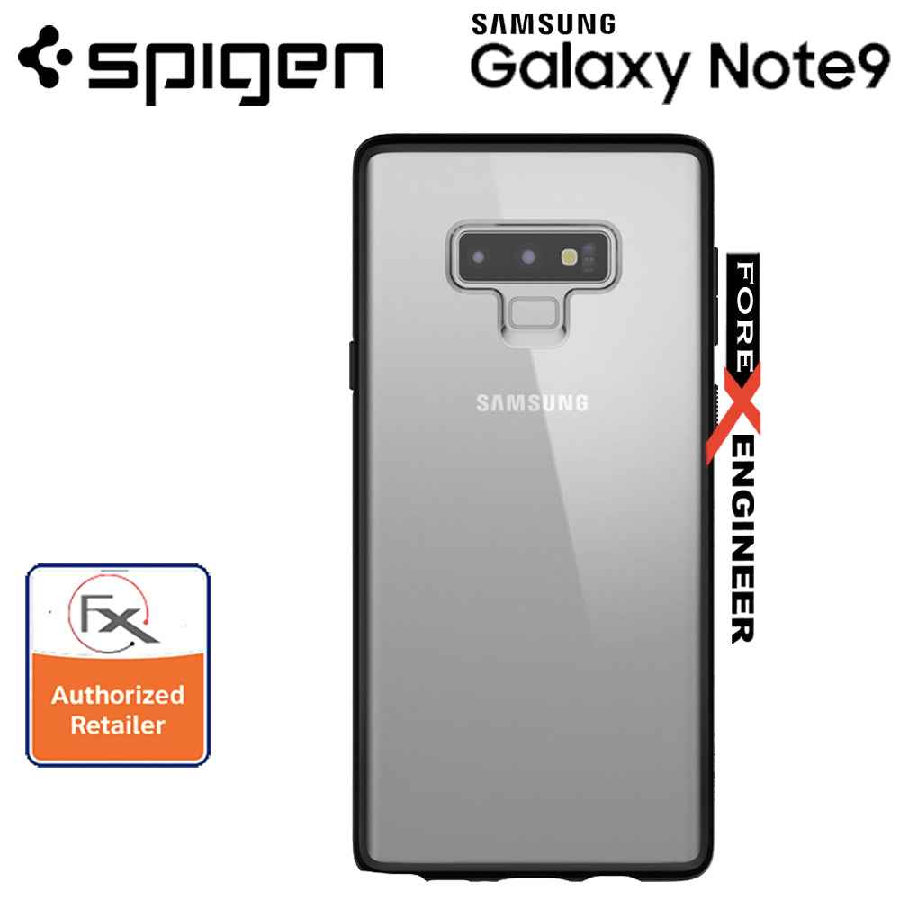 Spigen Ultra Hybrid for Samsung Galaxy Note 9 - Air Cushion Technology and Hybrid Drop Protection - Matte Black - Forexengineer-malaysia