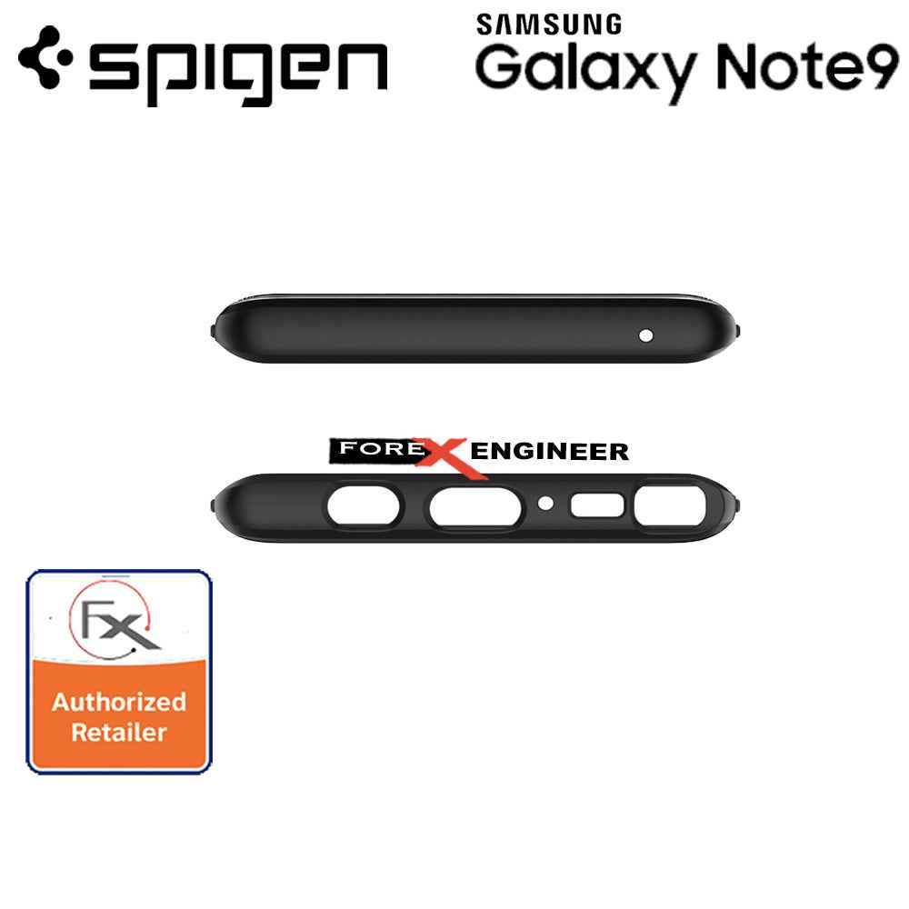 Spigen Ultra Hybrid for Samsung Galaxy Note 9 - Air Cushion Technology and Hybrid Drop Protection - Matte Black - Forexengineer-malaysia