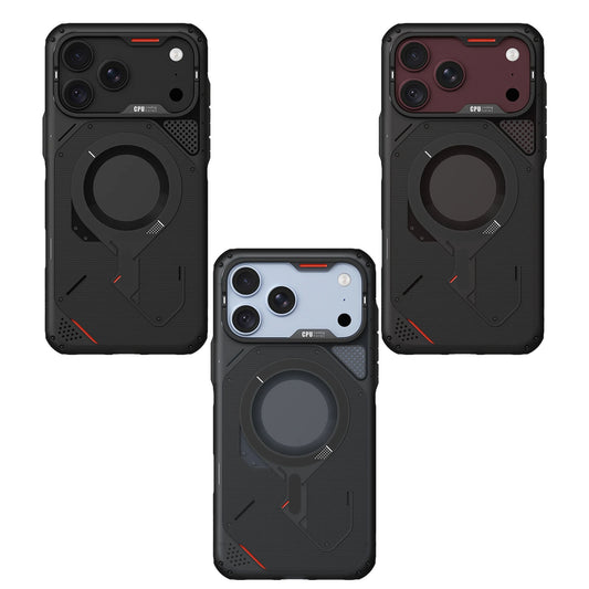 AULUMU A18 Rugged Outdoor Case for iPhone 18 Pro Max / 18 Pro / 17 Pro Max / 17 Pro with Honeycomb Cooling Vents