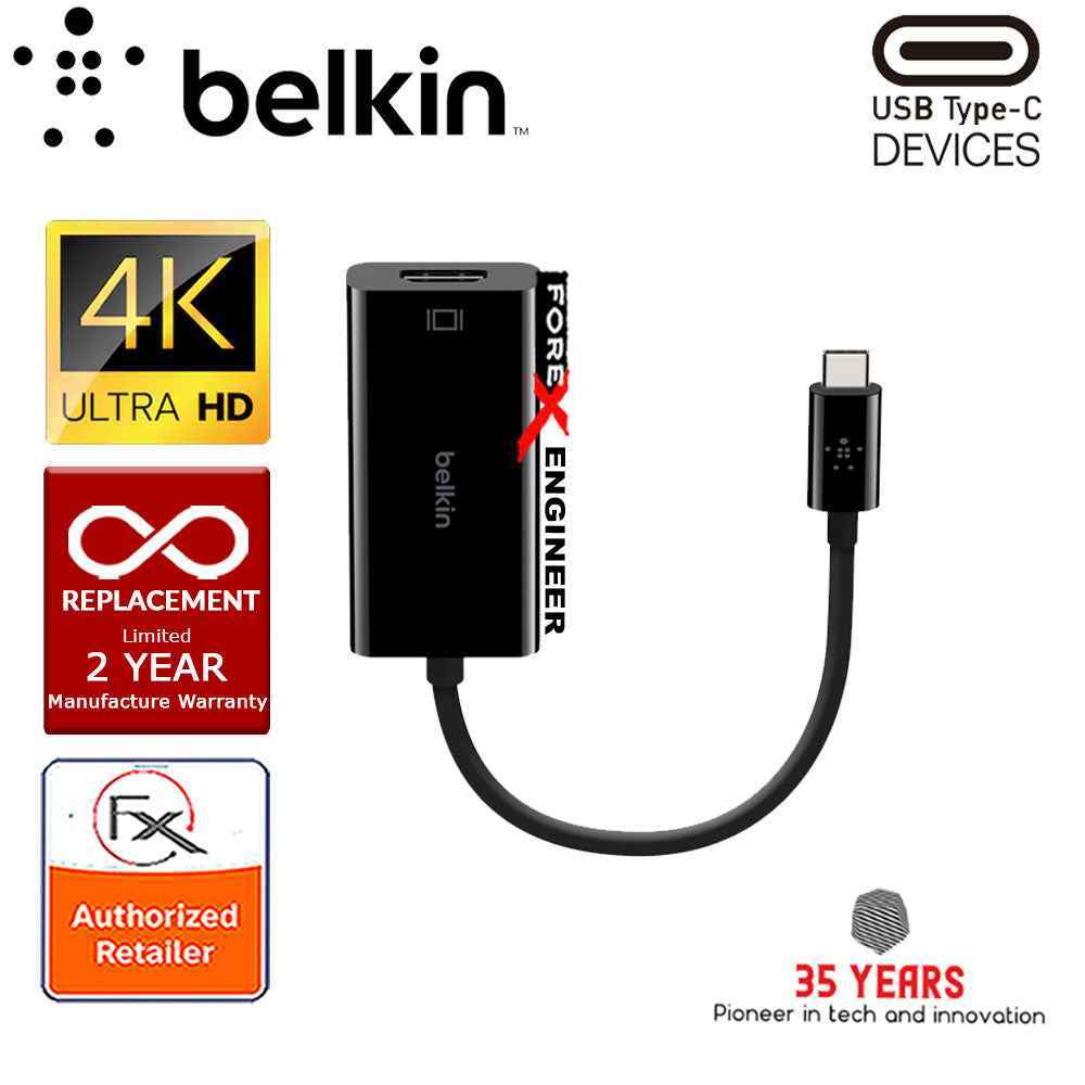 Belkin USB-C‚Ñ¢ to HDMI Adapter - support HDTV 4K.