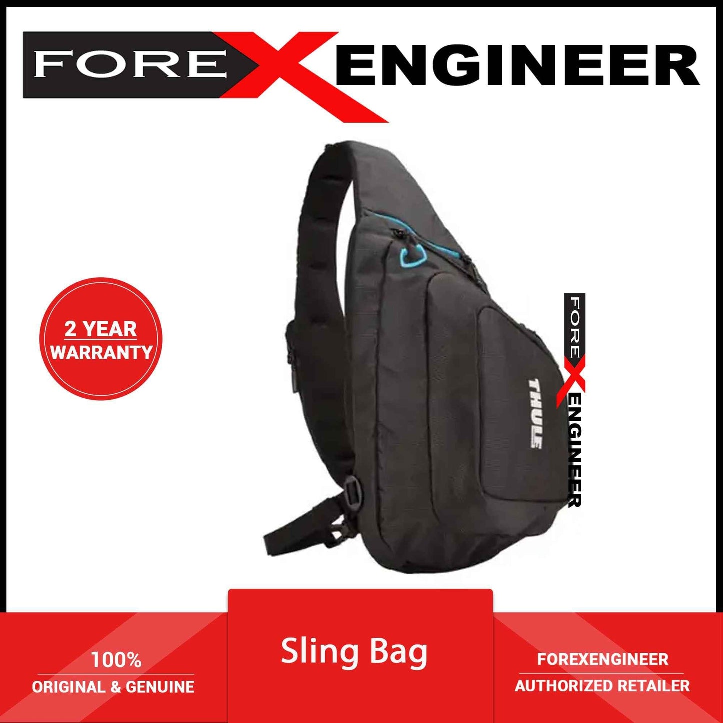 Thule Legend GoPro Sling Pack - Can fit up to 2 GoPro¬Æ cameras - Black (Barcode: 0085854234931 )