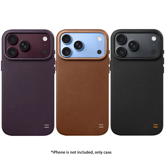 Laut Luxedge Vegan Leather Case with Camera Stand for iPhone 18 Pro Max / 18 Pro / 17 Pro Max / 17 Pro with Camera Control Button