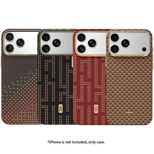 RAPTIC Aramid Skin Magnetic Case for iPhone 18 Pro Max / 18 Pro / 17 Pro Max / 17 Pro with Camera Control Buttons