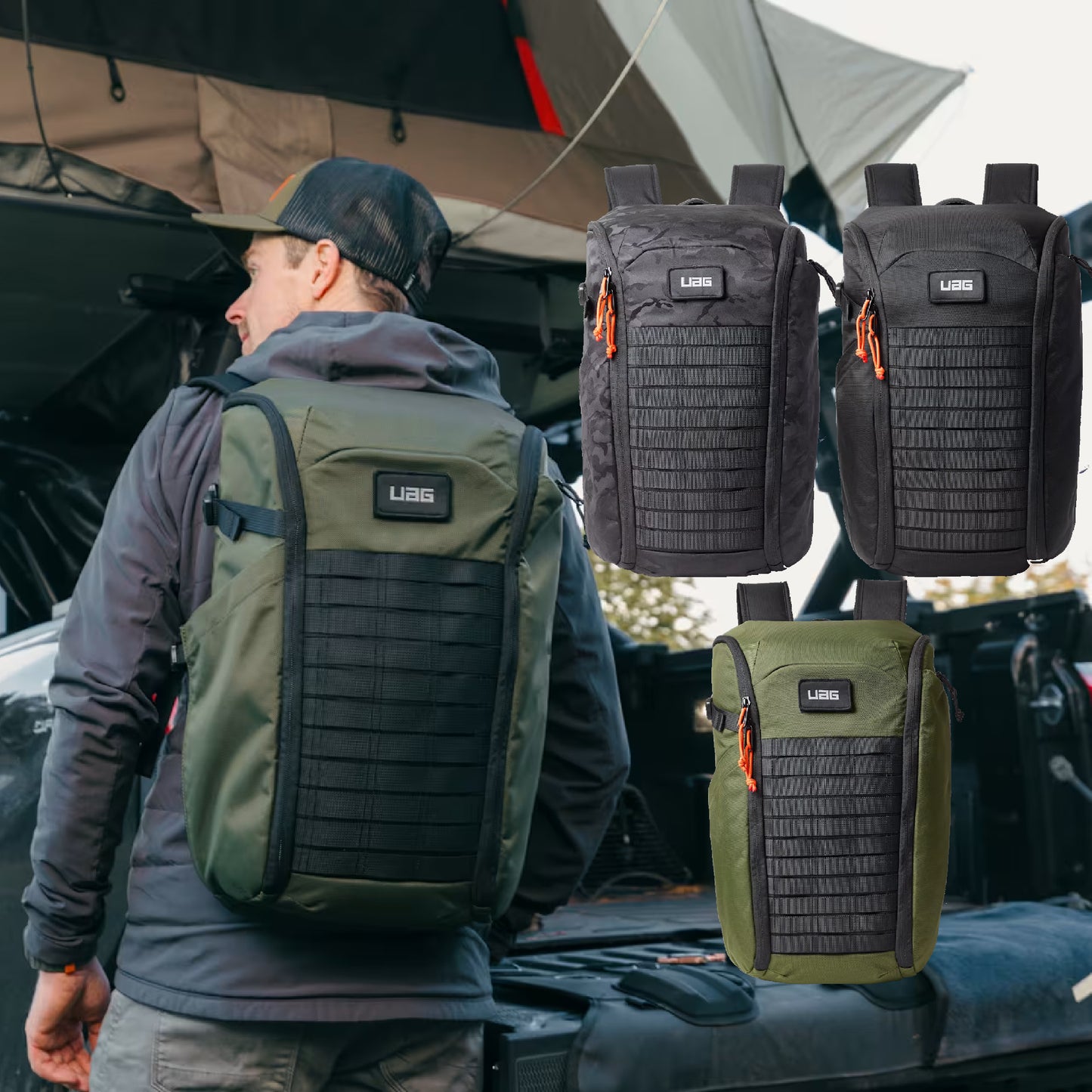 UAG Civilian Backpack 20L Rugged Build with Smart Organization Fits Laptop up to 16"