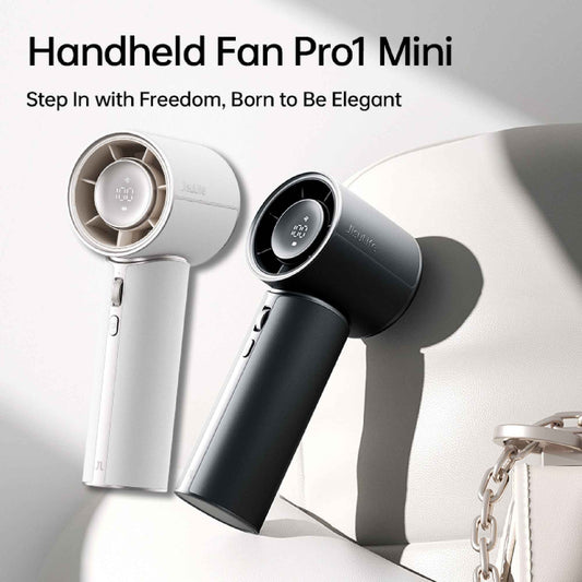 JisuLife PRO1 MINI Handheld Fan 4250mAh 30H Runtime with Magnetic Aroma Pad