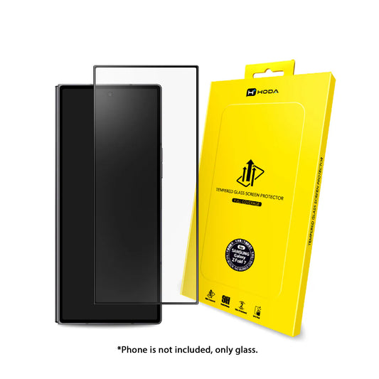 Hoda Clear 0.33mm 2.5D Tempered Glass Screen Protector for Samsung Galaxy Z Fold 8 Ultra (Front Screen) Case Friendly