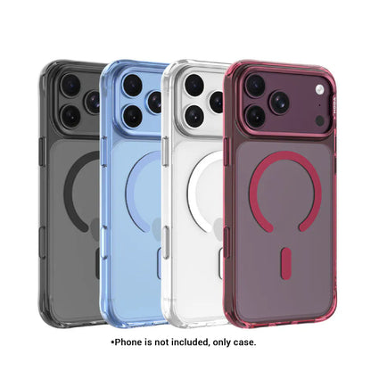 Hoda Crystal Ultra Magnetic Glass Case for iPhone 18 Pro Max / 18 Pro / 17 Pro Max / 17 Pro