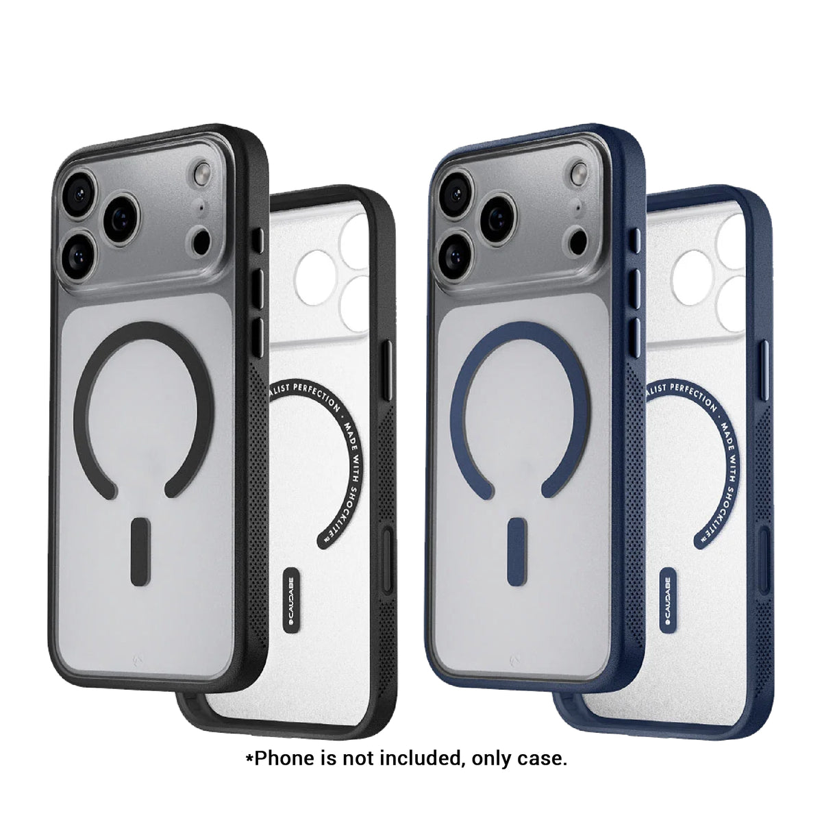 Caudabe Synthesis ( Precise ) Magnetic Case for iPhone 18 Pro Max / 18 Pro / 17 Pro Max / 17 Pro with Camera Control Button