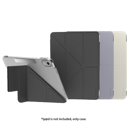 SwitchEasy Origami Nude Flexi-Folding Folio Clear Case for iPad A16 11th Gen ( 2025 ) / iPad 10.9” 10th Gen ( 2022 )