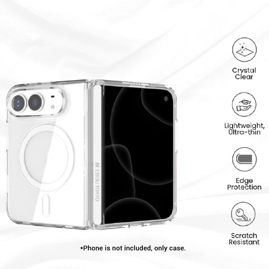 Power Support Air Jacket Magnetic Case for iPhone Duo Full Hinge Protection with Camera Control Button