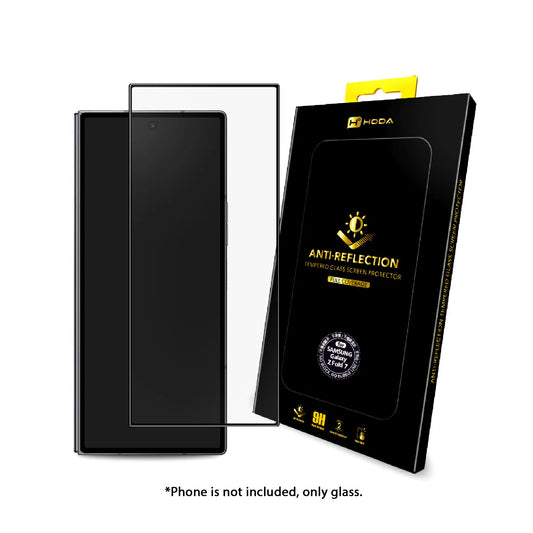 Hoda Anti-Reflection Tempered Glass Screen Protector for Samsung Galaxy Z Fold 8 Ultra (Front Screen) Case Friendly