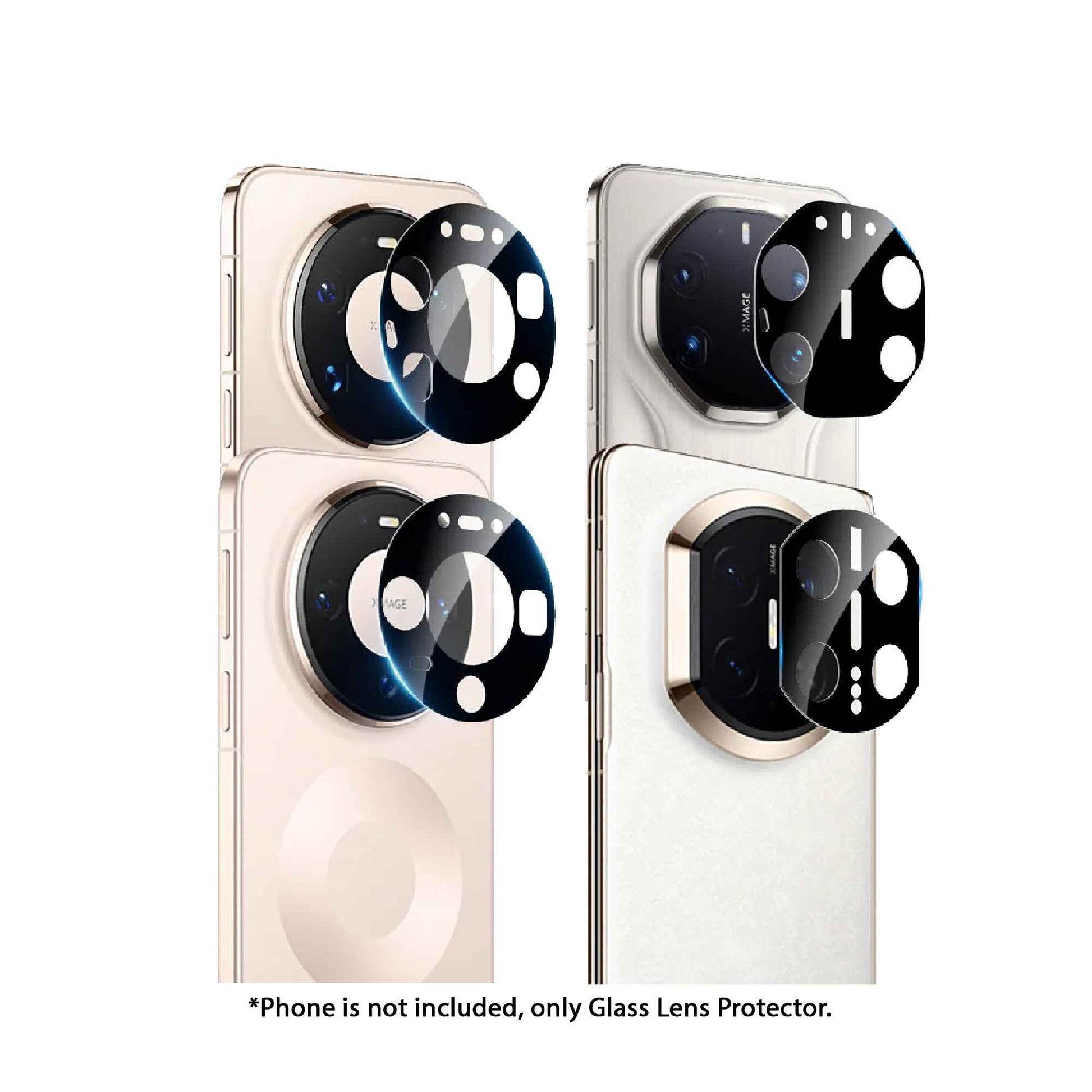Hoda 99% Light Transmittance Glass Lens Protector for HUAWEI Mate 80 Pro Max / 80 Pro / 80 RS / 80 / X7