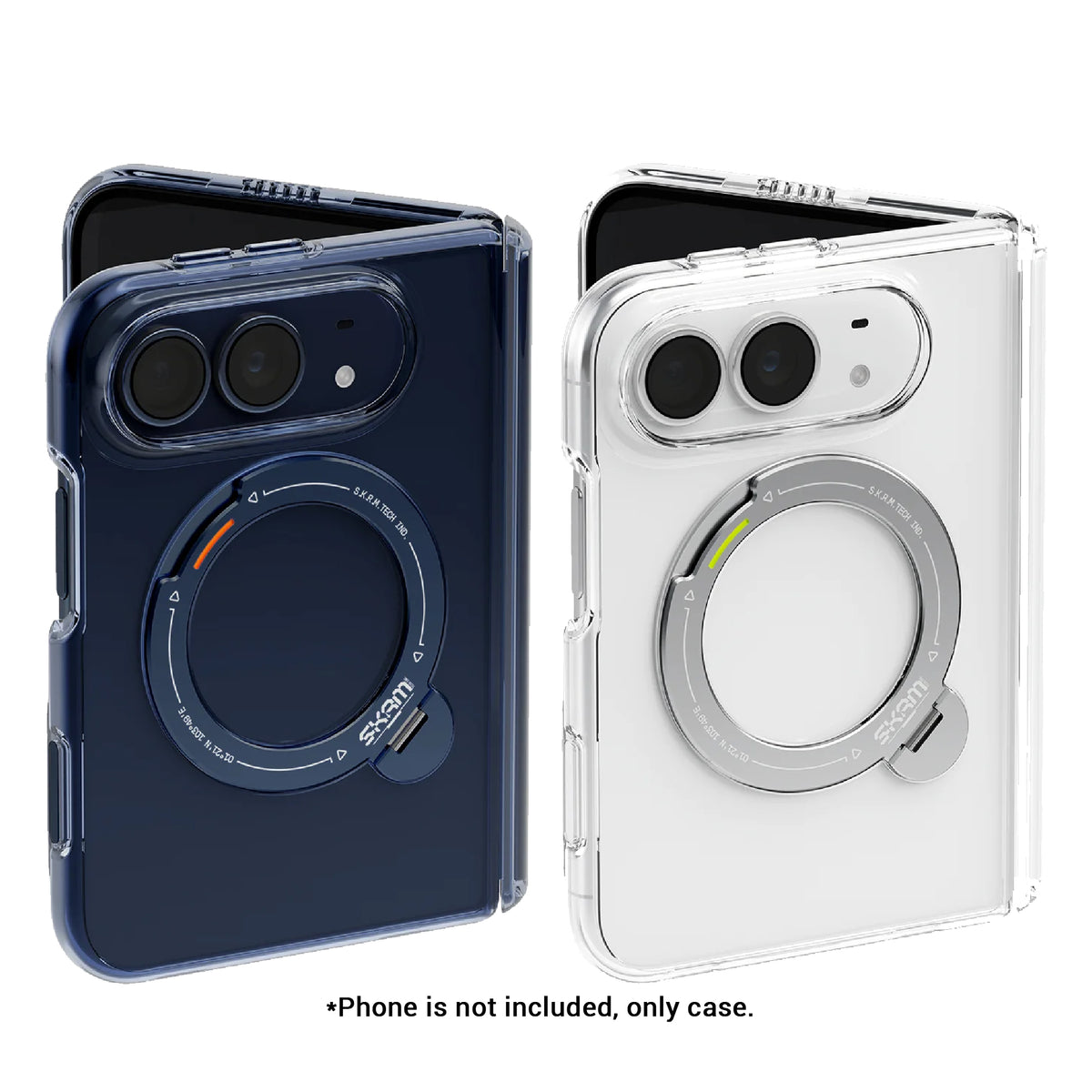 Skinarma Saido XE Magnetic Case for iPhone Duo with Full Hinge Protection and Rotating Metallic Stand