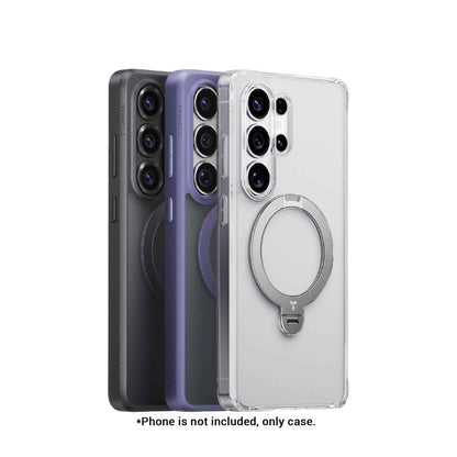 TORRAS Ostand Q3 Spin for Samsung Galaxy S26 Ultra - Magnetic Case with 360 Pivot Rotation Angle