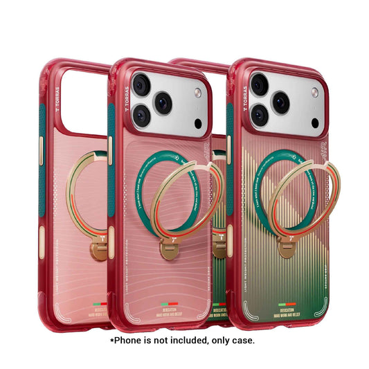 Limited Edition TORRAS Ostand Q3 Air Portuguese Football Federation (FTF) for iPhone 17 Pro Max / 17 Pro