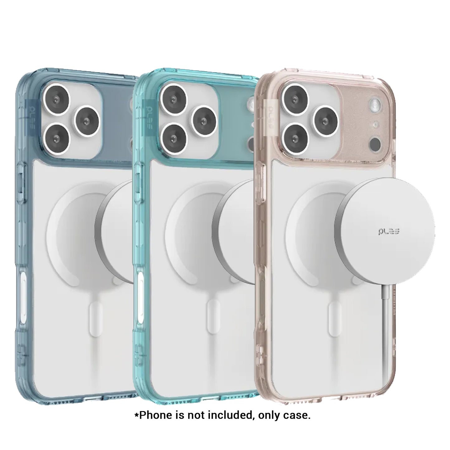 ORI [ 17 Pro Max / 17 Pro ] PLES Lepi Air Layer Glim Magnetic Case Grade N52 Nodymium Strong Magnet
