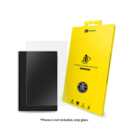 Hoda Clear Tempered Glass Screen Protector for Samsung Galaxy Z Fold 8 ( Front Screen ) Case Friendly