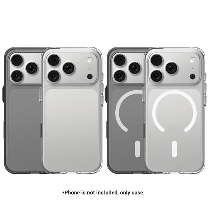 Rhinoshield Clear Anti-yellowing Transparent Protective Case for iPhone 18 Pro Max / 18 Pro / 17 Pro Max / 17 Pro with Camera Control Buttons