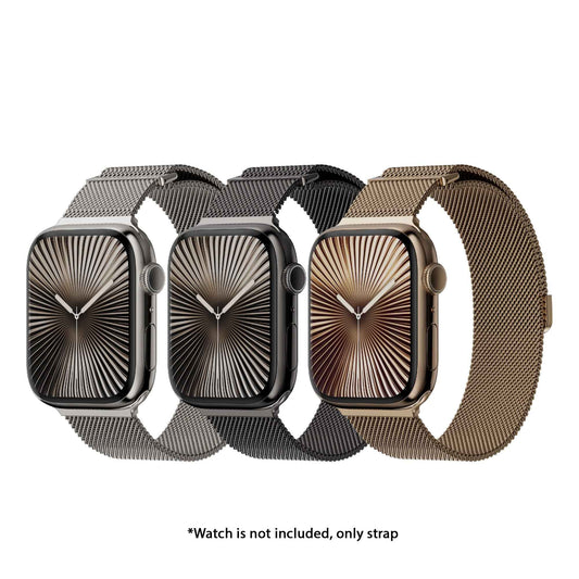 MAGEASY Milanese Stainless Steel Watch Loop for Apple Watch 49mm / 46mm / 45mm / 44mm / 42mm / 41mm / 40mm
