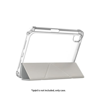 ZAGG Hampton Folio Case for iPad Mini A17 Pro ( 7th Gen ) / Mini Gen 6 - Light Gray