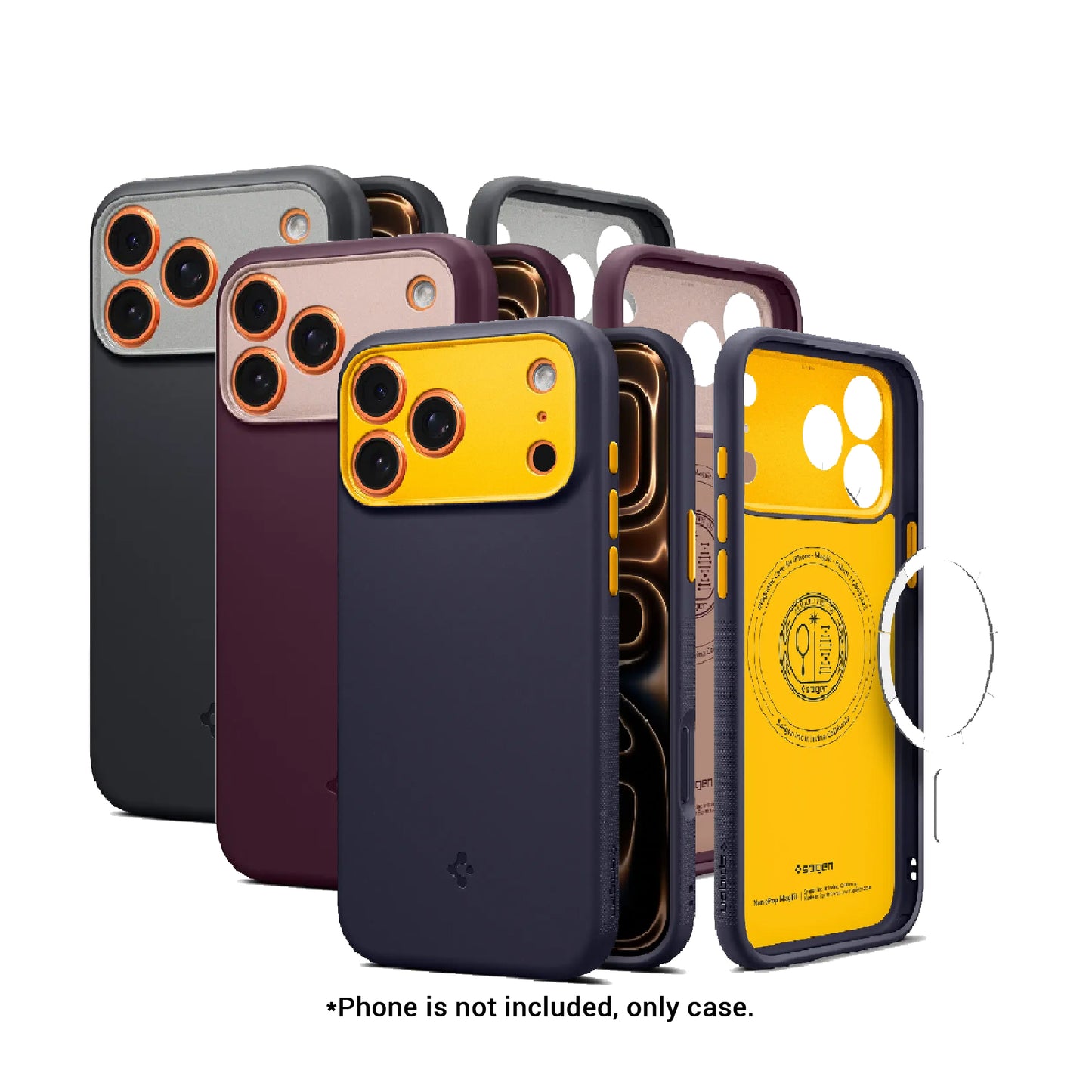 Spigen Nano Pop Magfit Case for iPhone 17 Pro Max - Soft Silicone Magnetic Case