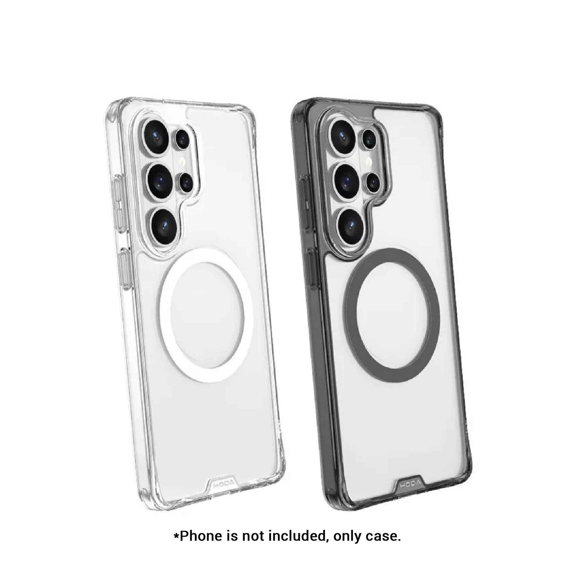 Hoda Crystal Pro Magnet Glass Case for Samsung Galaxy S26 Ultra - Military Standard Protection