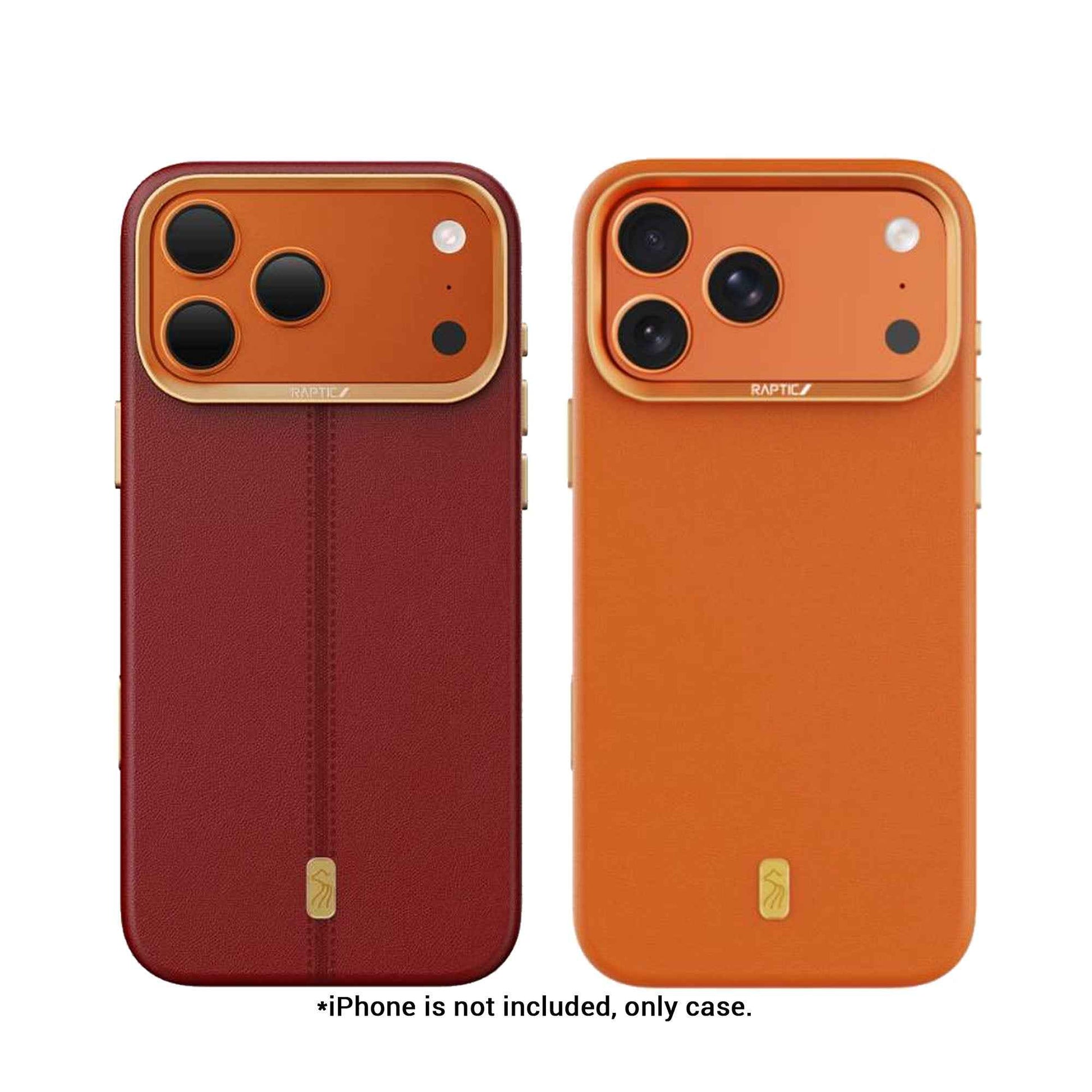 Raptic Urban Nano Case for iPhone 17 Pro Max - Exquisite Premium Leather Magsafe Compatible