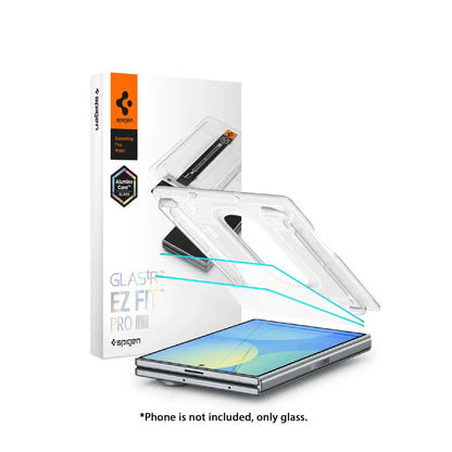 [2 Pack] Spigen Glas.tR EZ Fit HD Tempered Glass for Samsung Galaxy Z Fold 8