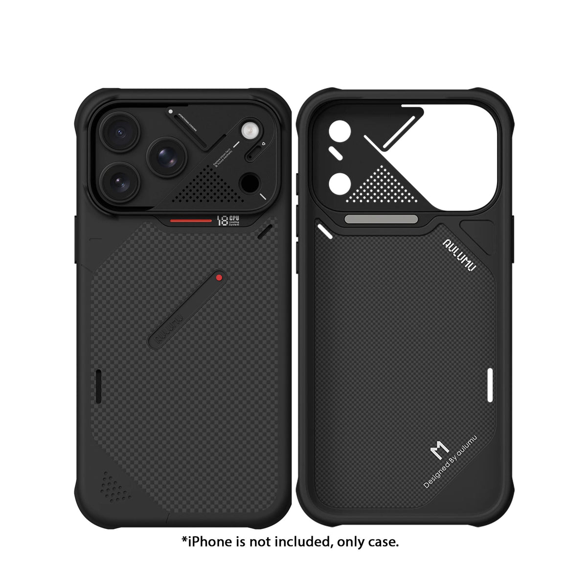 AULUMU A18 Armor Shockproof Aramid Fiber Case for iPhone 18 Pro Max / 18 Pro / 17 Pro Max / 17 Pro Magsafe Compatible